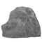 Decorative Outdoor Weather-Resistant Artistic Artificial Faux Stone Rock, Garden Patio Granite Grey Fiberglass Stone